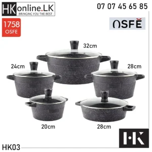 OSFE 10Pcs Casserole Set (High Quality)