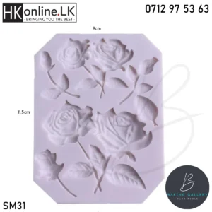 Rose Silicone Mold SM31